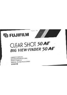 Fujifilm BigViewfinder 50 AF manual. Camera Instructions.